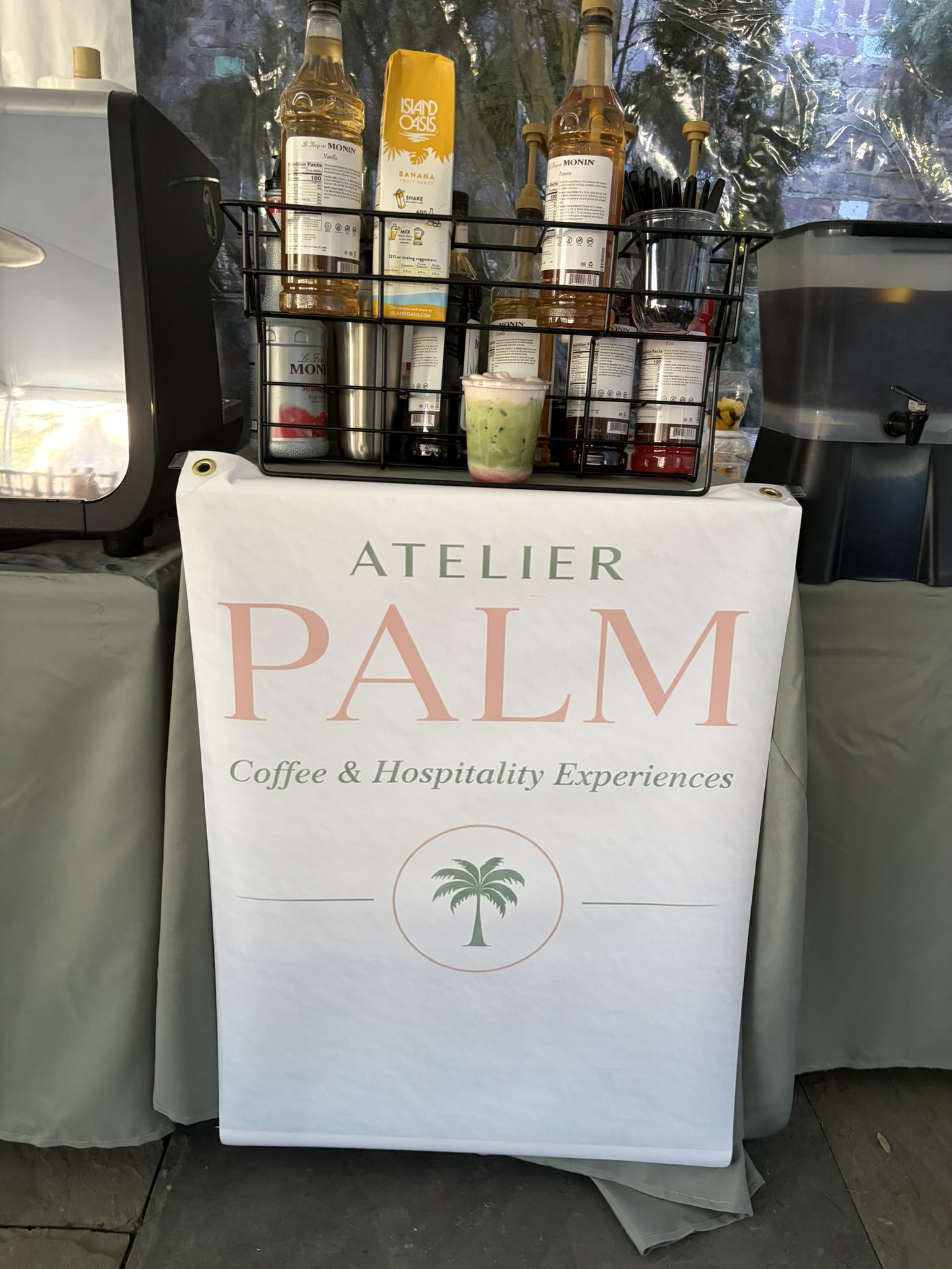 Coffee tasting event vibe